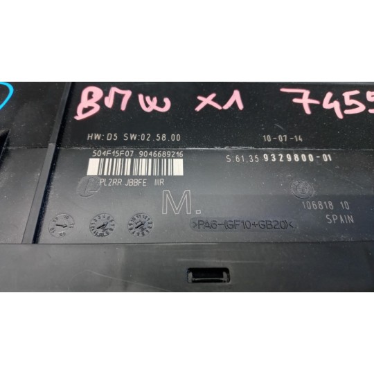 VARIOUS CONTROL UNITS  BMW Serie X1 (E84) 2012>2015 used