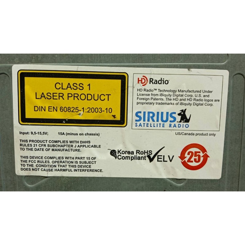 BMW AUTORADIO BMW Serie X1 (E84) 2012>2015 usato