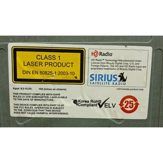 CAR RADIO BMW Serie X1 (E84) 2012>2015 used