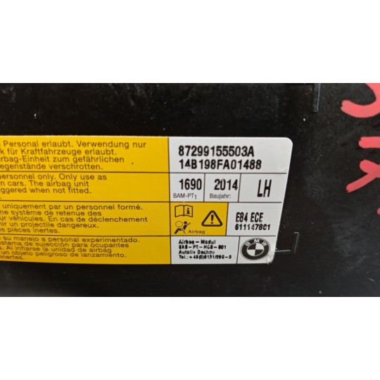 AIR BAG LATERALE SINISTRO BMW Serie X1 (E84) 2012>2015 usato