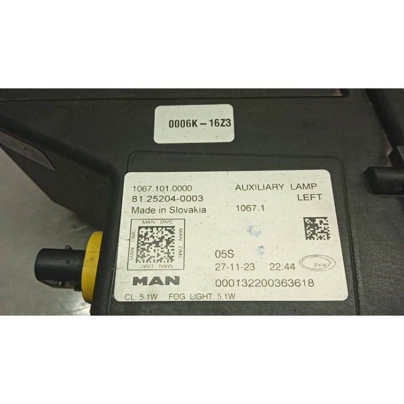 MAN FENDINEBBIA SINISTRO MAN TGX euro 6 usato