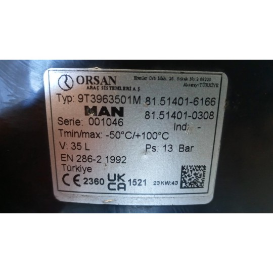 AIR TANK MAN TGX euro 6 used