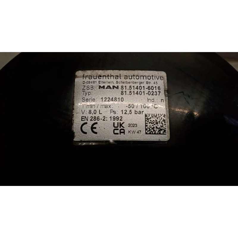 MAN AIR TANK MAN TGX euro 6 used