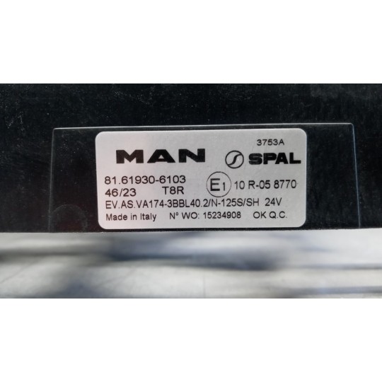 CONVOGLIATORE ELETTROVENTOLA MAN TGX euro 6 usato