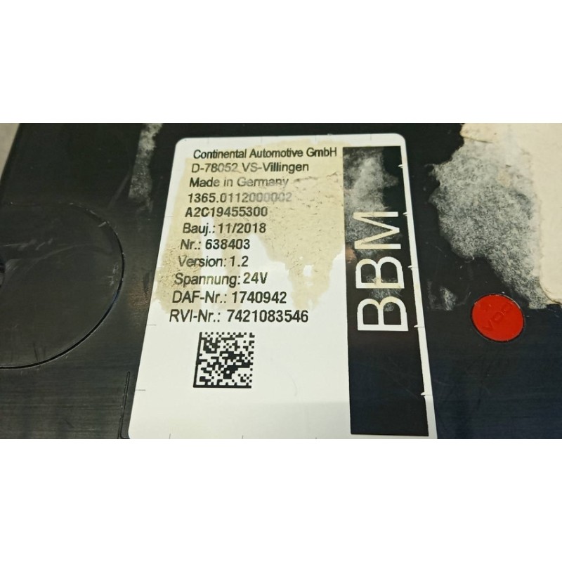 DAF VARIOUS CONTROL UNITS E  DAF XF106 used