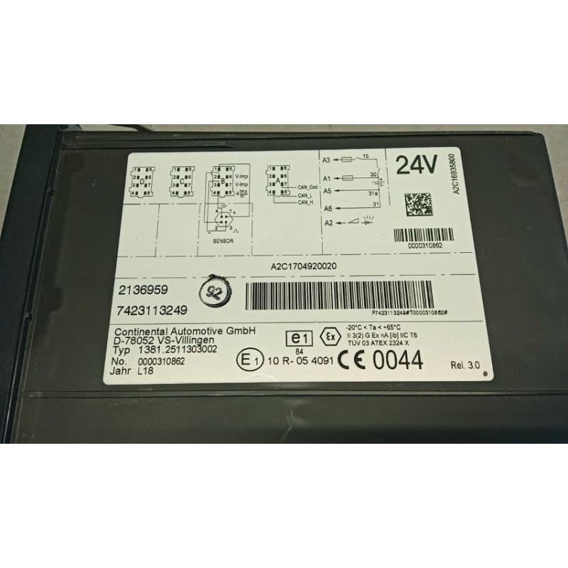 DAF TACHIGRAFO DAF XF106 usato