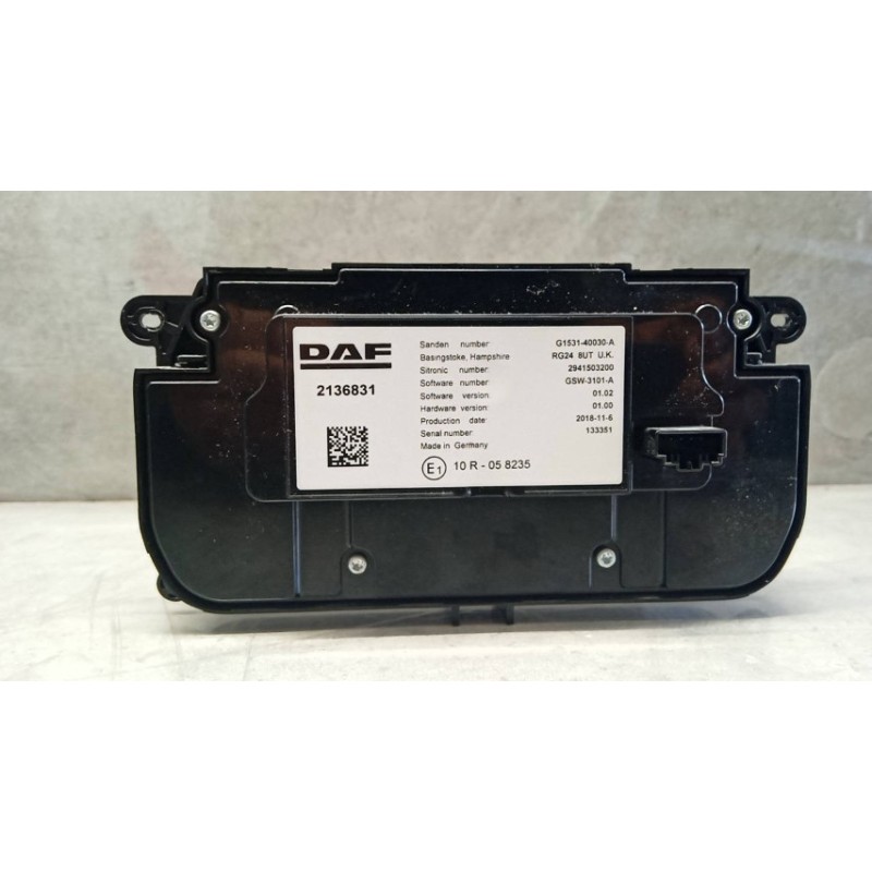 DAF AC CONTROL UNIT DAF XF106 used