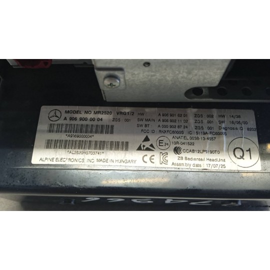 CAR RADIO MERCEDES-BENZ van Sprinter 2013>2018 used