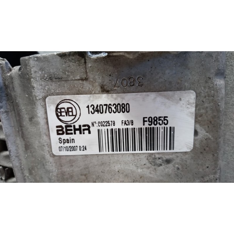 FIAT van RADIATORE INTERCOOLERS FIAT van Ducato 2006>2014 usato