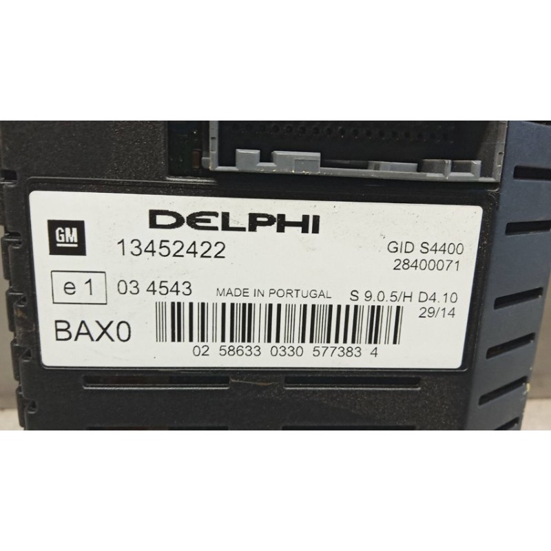 OPEL VARIOUS DISPLAY  OPEL Corsa D 2010>2014 used