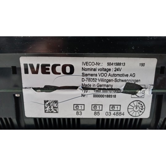 QUADRO STRUMENTI IVECO EUROCARGO 2005>2008 usato