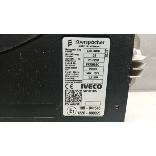 WEBASTO IVECO Stralis 2013> usato