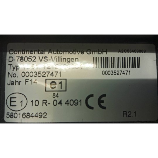 TACHIGRAFO IVECO Stralis 2013> usato