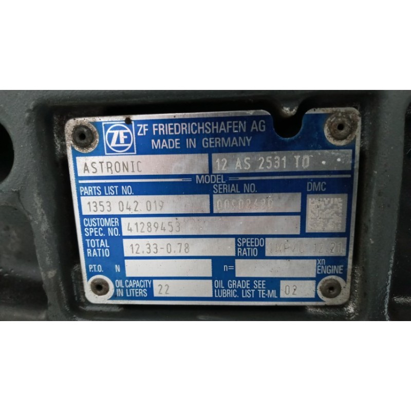 IVECO CAMBIO IVECO Stralis 2013> usato