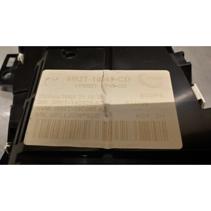 FORD QUADRO STRUMENTI FORD Mondeo 2007 >2010 usato