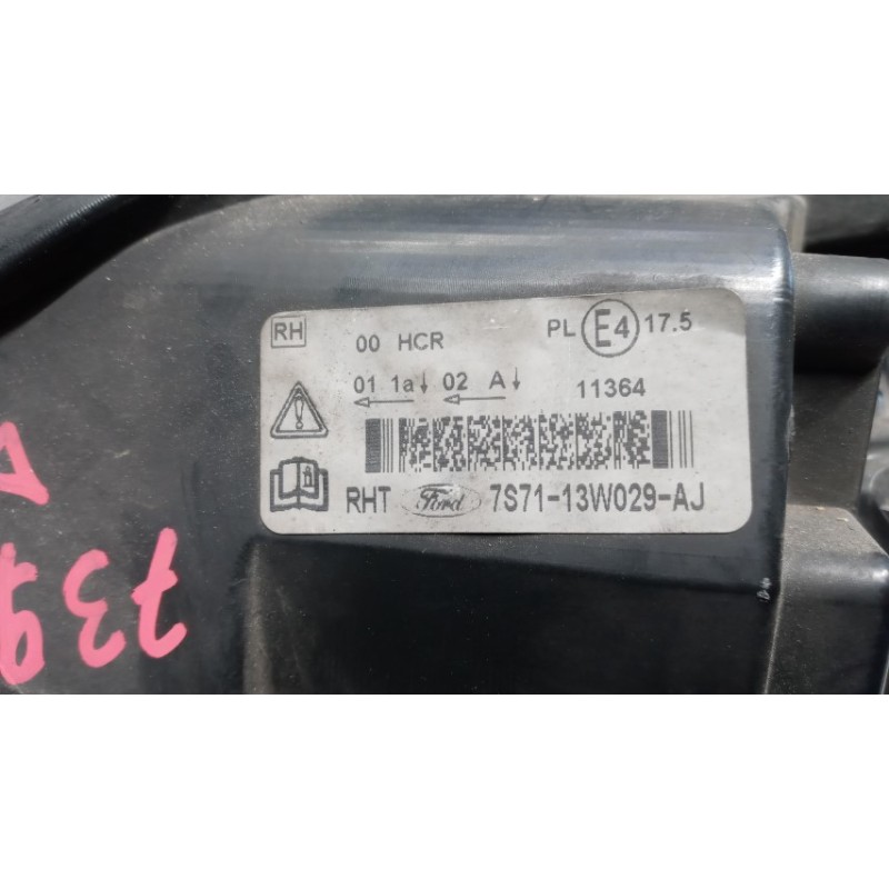 FORD RIGHT HEADLIGHT FORD Mondeo 2007 >2010 used