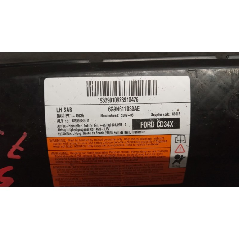 FORD AIR BAG LATERALE SINISTRO FORD Mondeo 2007 >2010 usato