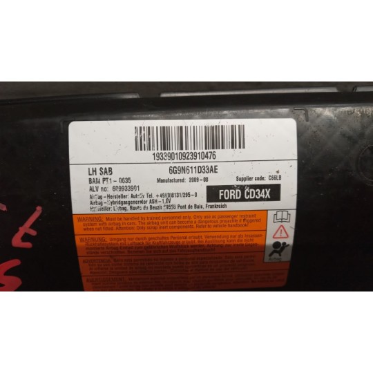 AIR BAG LATERALE SINISTRO FORD Mondeo 2007 >2010 usato