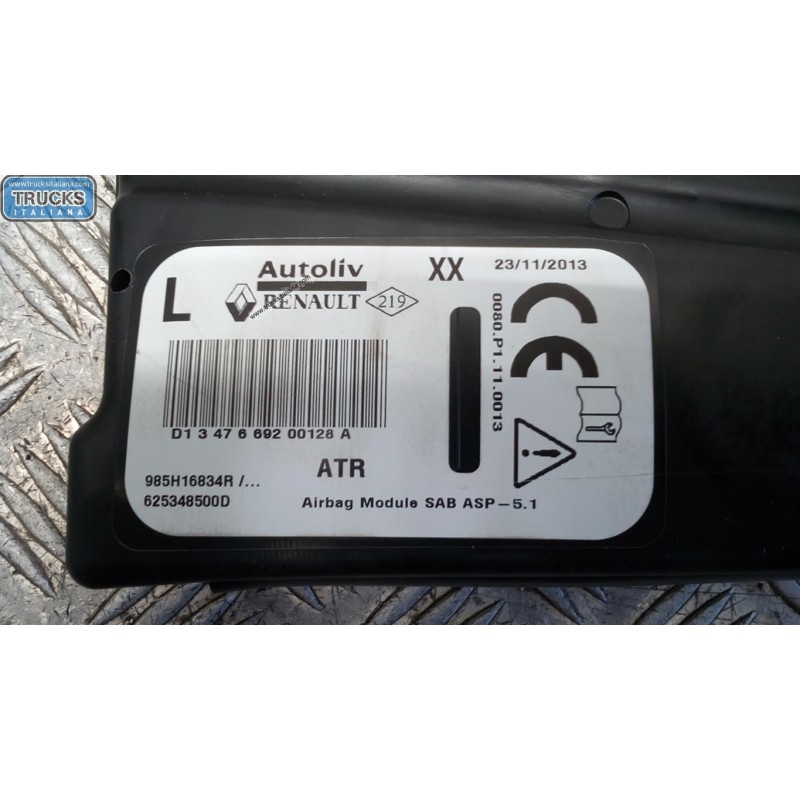 RENAULT AIR BAG LATERALE SINISTRO RENAULT Clio 2012>2016 usato