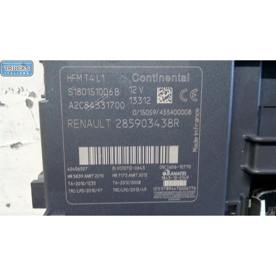 CENTRALINA MOTORE RENAULT Clio 2012>2016 usato