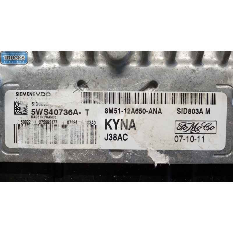 FORD CENTRALINA MOTORE FORD Focus 2007>2011 usato