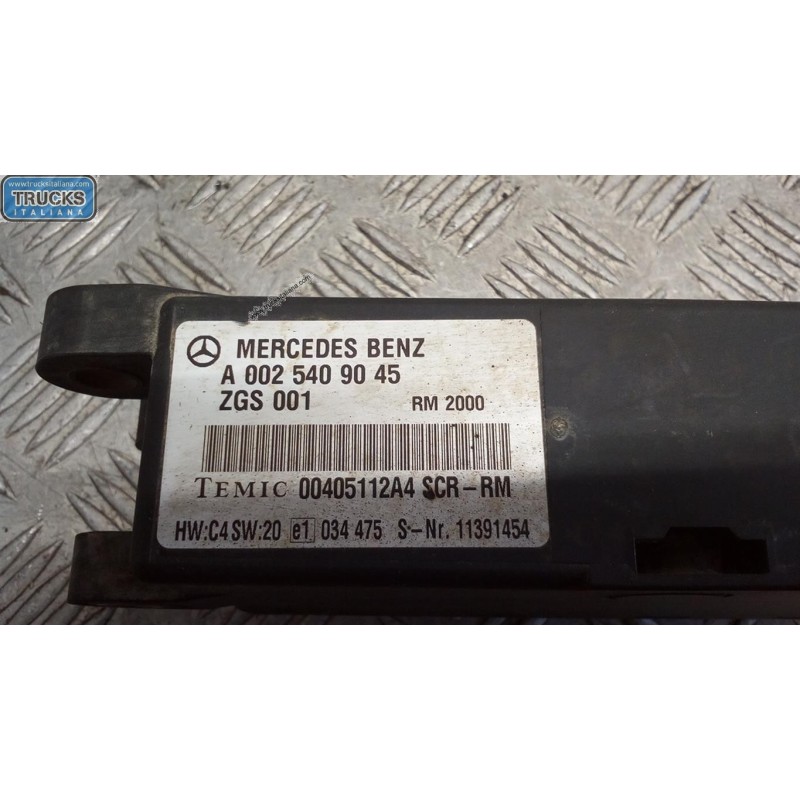 MERCEDES-BENZ truck CENTRALINE VARIE A MERCEDES-BENZ truck Atego euro 5 2008>2013 usato