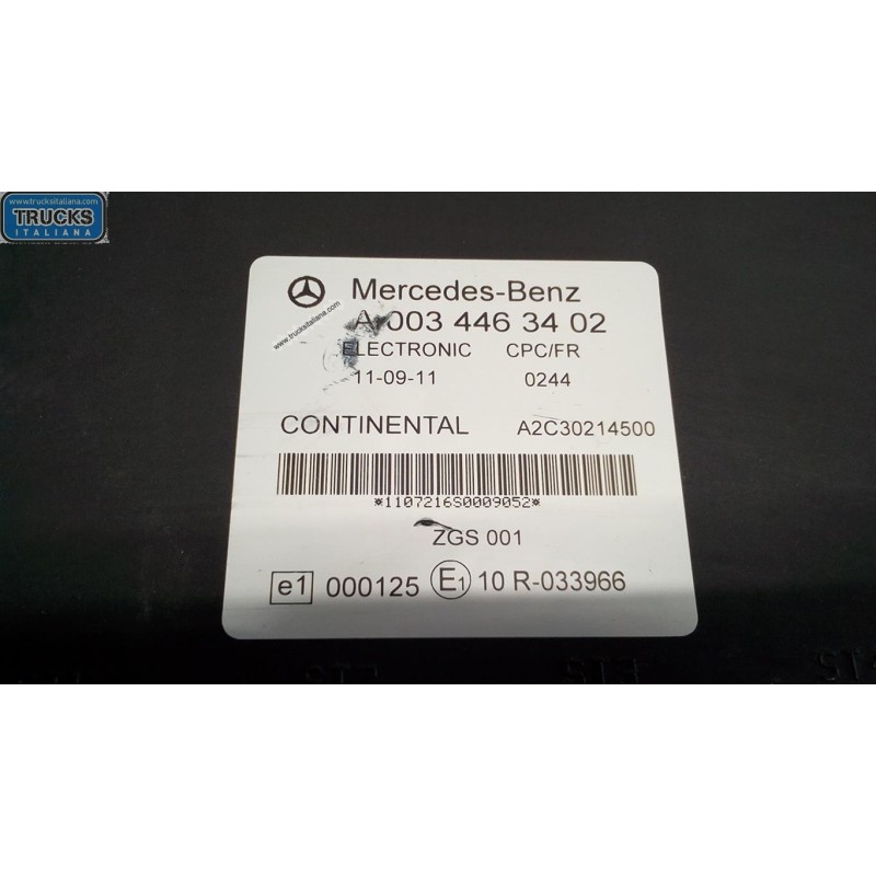 MERCEDES-BENZ truck CENTRALINE VARIE B MERCEDES-BENZ truck Atego euro 5 2008>2013 usato