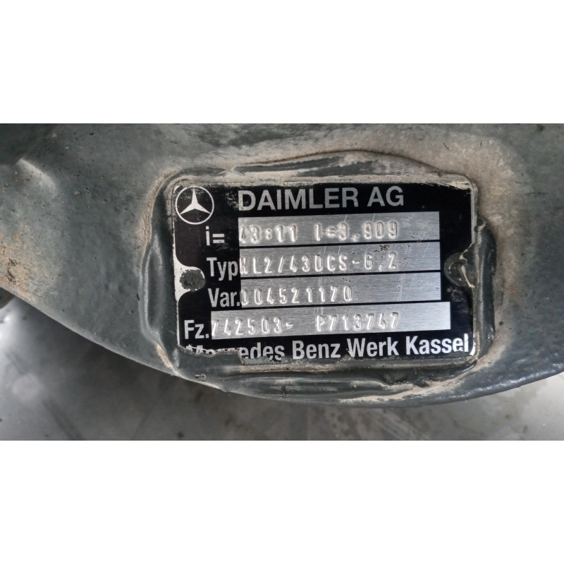 MERCEDES-BENZ truck GRUPPO DIFFERENZIALE POSTERIORE MERCEDES-BENZ truck Atego euro 5 2008>2013 usato