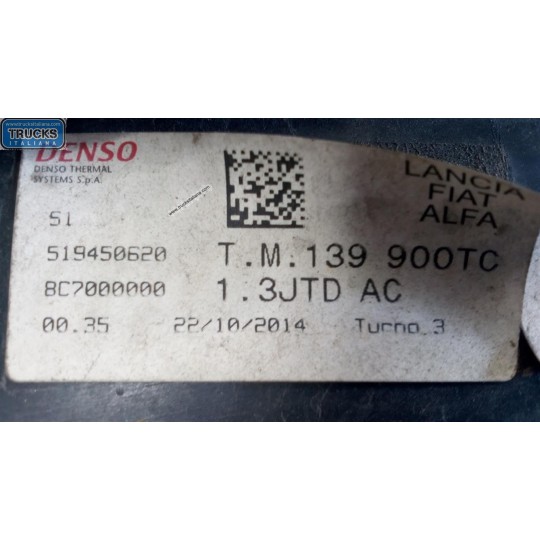 CONVEYOR ELECTRIC FAN FIAT Panda 2012> used