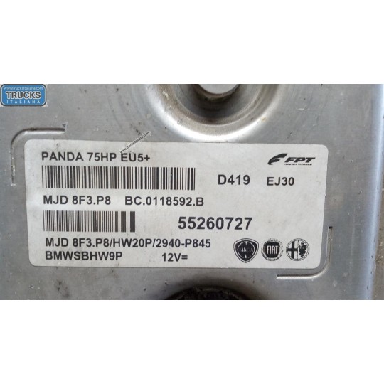 ENGINE UNIT FIAT Panda 2012> used