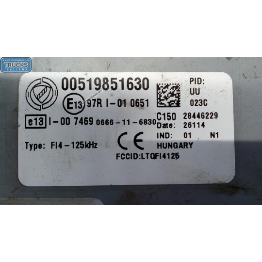 CENTRALINA MOTORE FIAT Panda 2012> usato