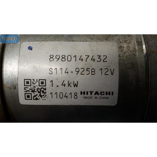 STARTER MOTOR OPEL Astra J 2012>2015 used