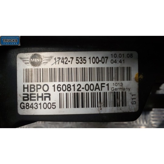 CONVOGLIATORE ELETTROVENTOLA MINI R55 Clubman 2007>2014 usato