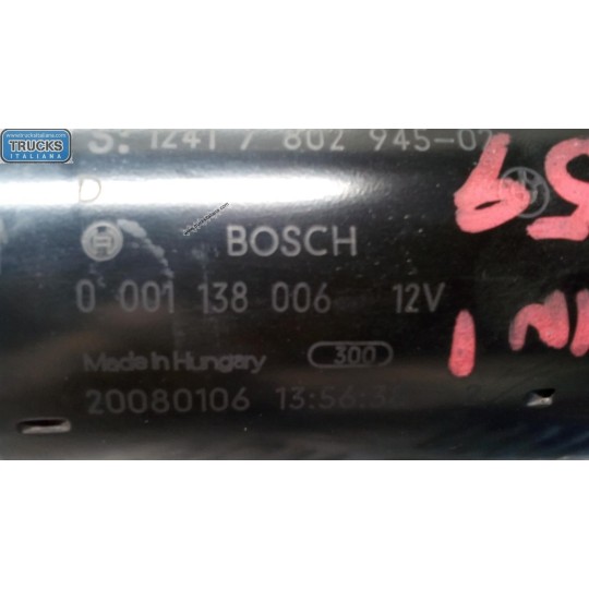 STARTER MOTOR MINI R55 Clubman 2007>2014 used