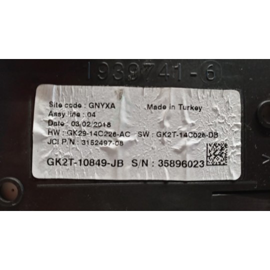 QUADRO STRUMENTI FORD van Transit 2014>2018 usato