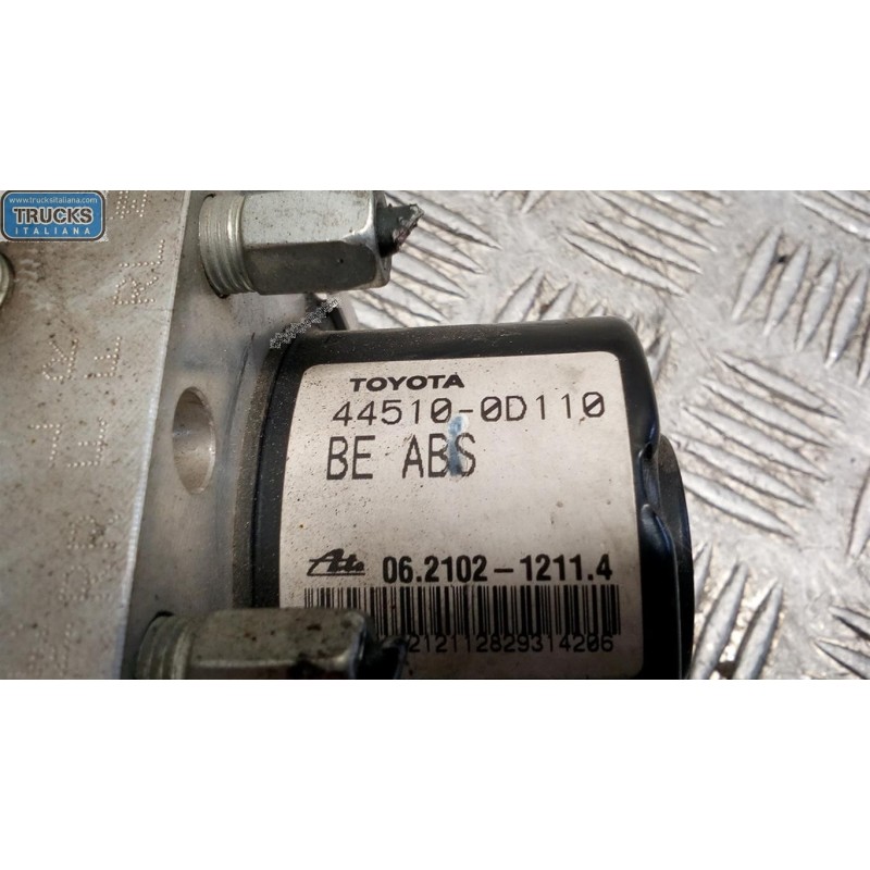 TOYOTA ABS SYSTEM TOYOTA Yaris 2008>2011 used