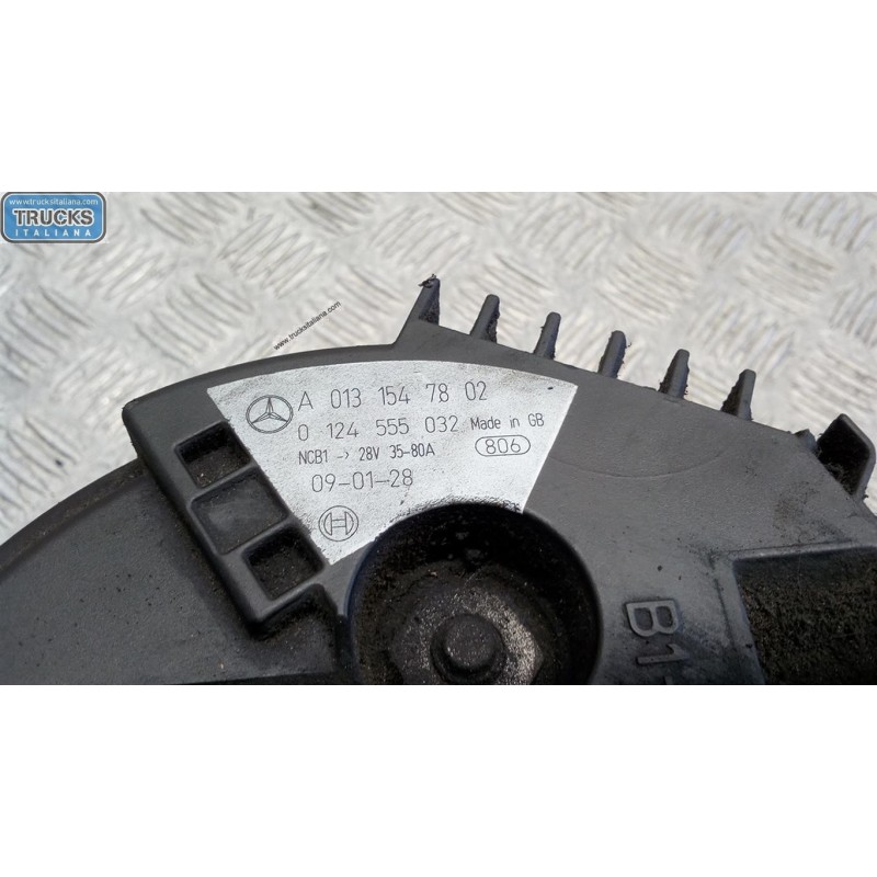 MERCEDES-BENZ truck ALTERNATORE MERCEDES-BENZ truck Atego euro 5 2008>2013 usato