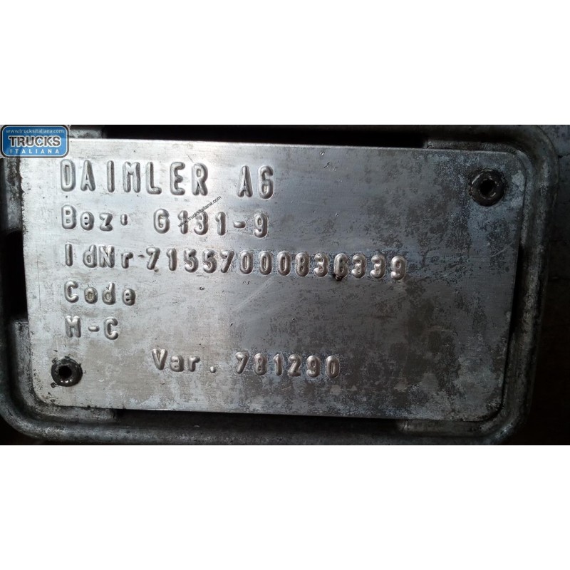 MERCEDES-BENZ truck GEARBOXES  MERCEDES-BENZ truck Atego euro 5 2008>2013 used