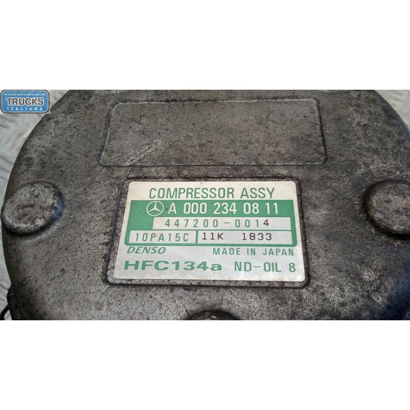 MERCEDES-BENZ truck AIR CONDITIONER COMPRESSOR MERCEDES-BENZ truck Atego euro 5 2008>2013 used