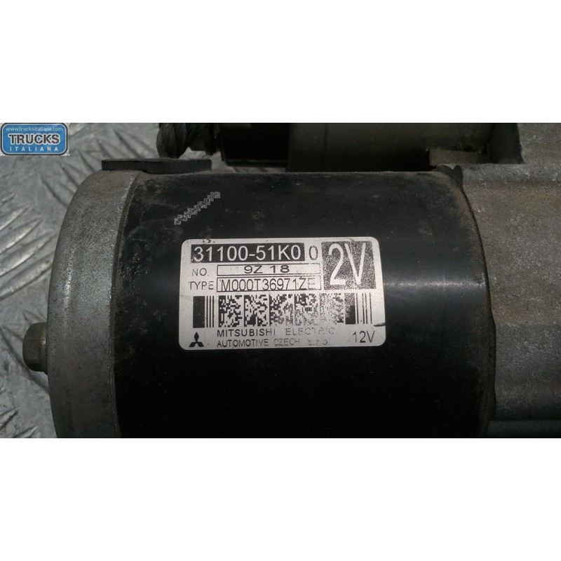 SUZUKI STARTER MOTOR SUZUKI Splash 2008> used