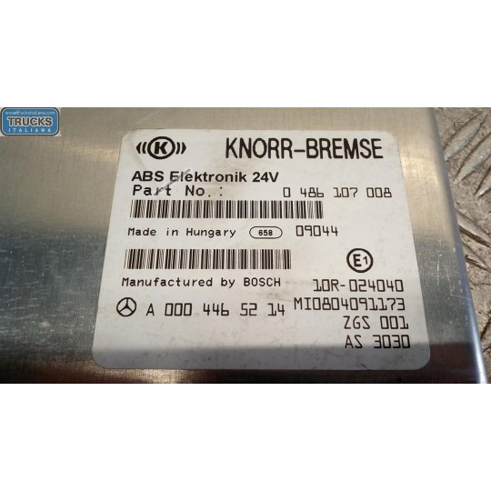 ABS CONTROL UNIT MERCEDES-BENZ truck Atego euro 5 2008>2013 used