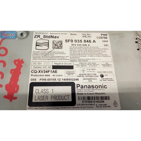 NAVIGAZIONE SEAT Leon 2013> usato