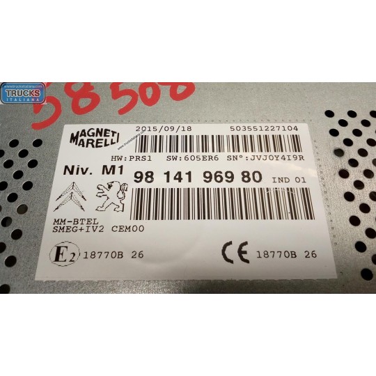 CAR RADIO CITROEN DS4 2015> used