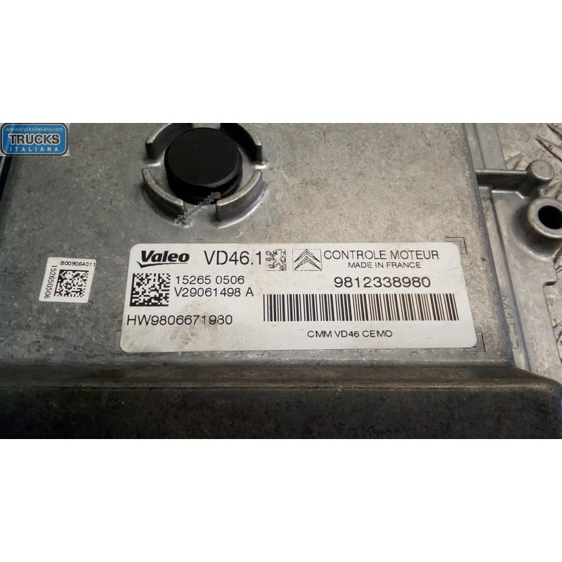 CITROEN ENGINE UNIT CITROEN DS4 2015> used