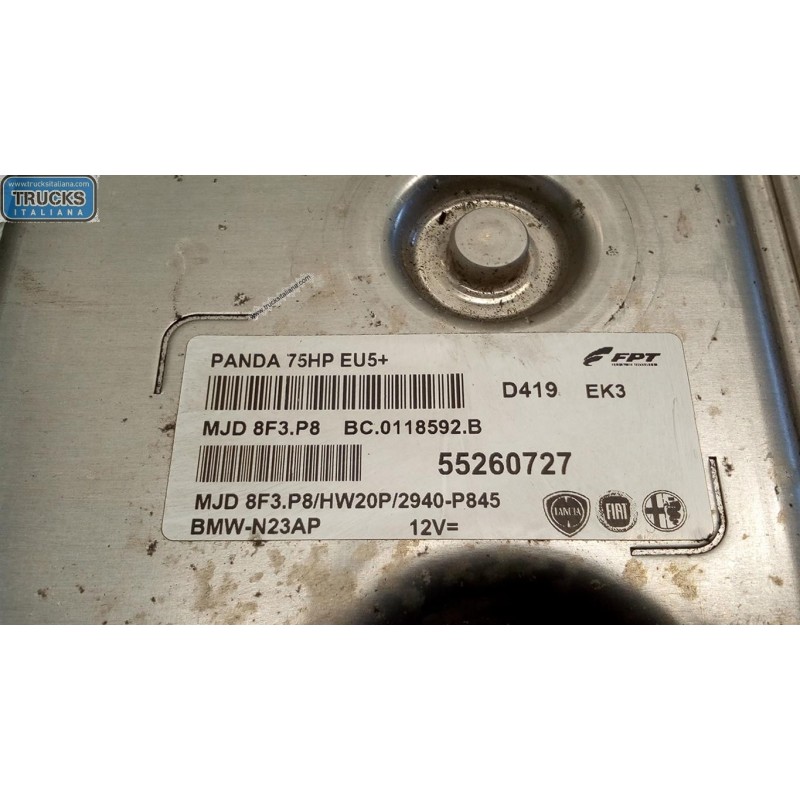 FIAT CENTRALINA MOTORE FIAT Panda 2012> usato