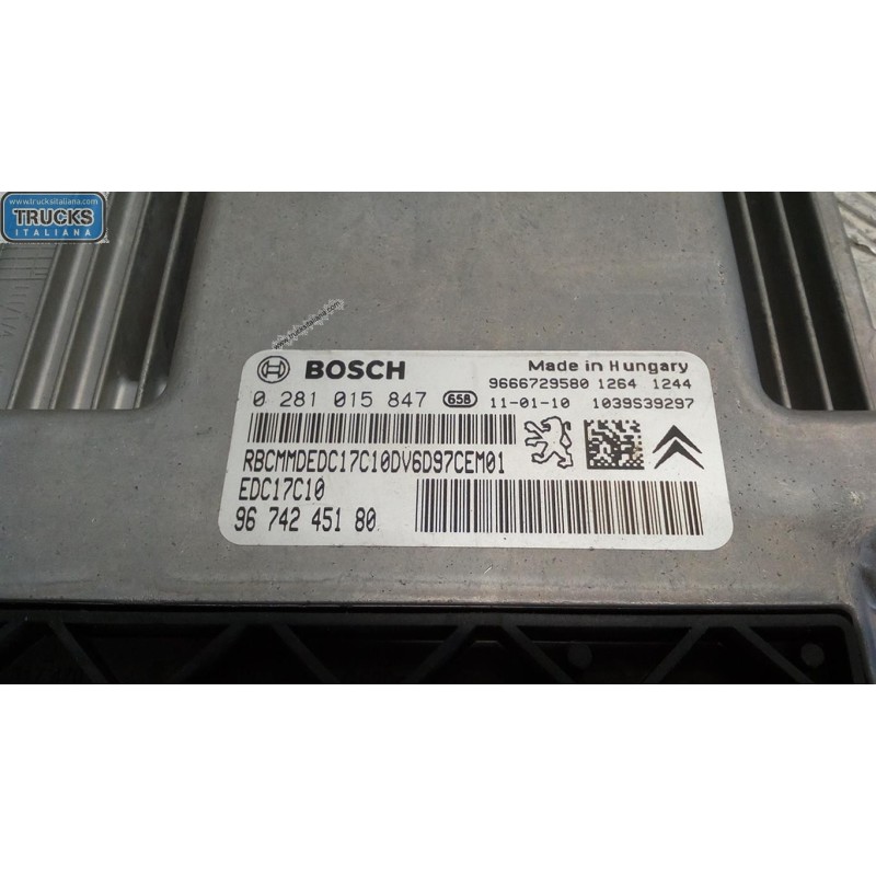 PEUGEOT ENGINE UNIT PEUGEOT 308 2007>2011 used