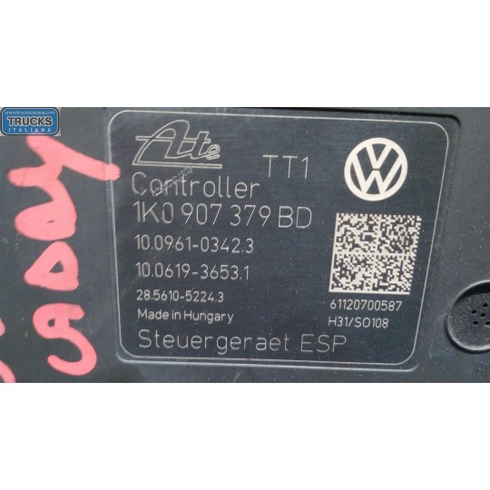 GRUPPO ABS VOLKSWAGEN van Caddy 2010>2015 usato