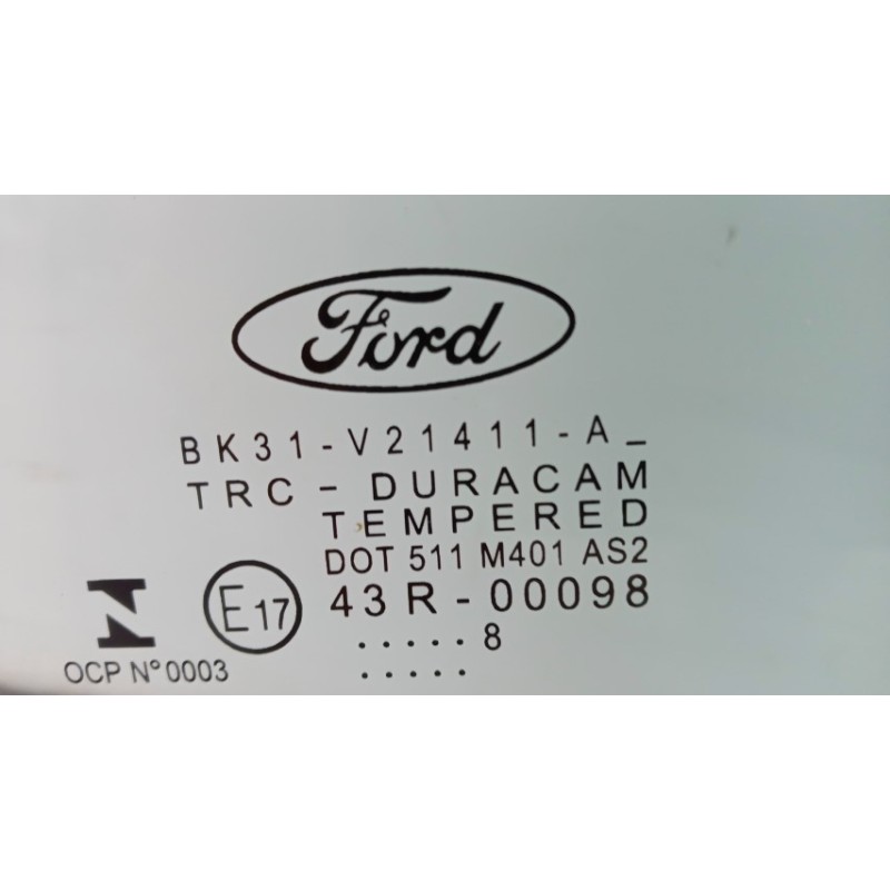 FORD van GLASS FRONT DOOR LEFT FORD van Transit 2014>2018 used