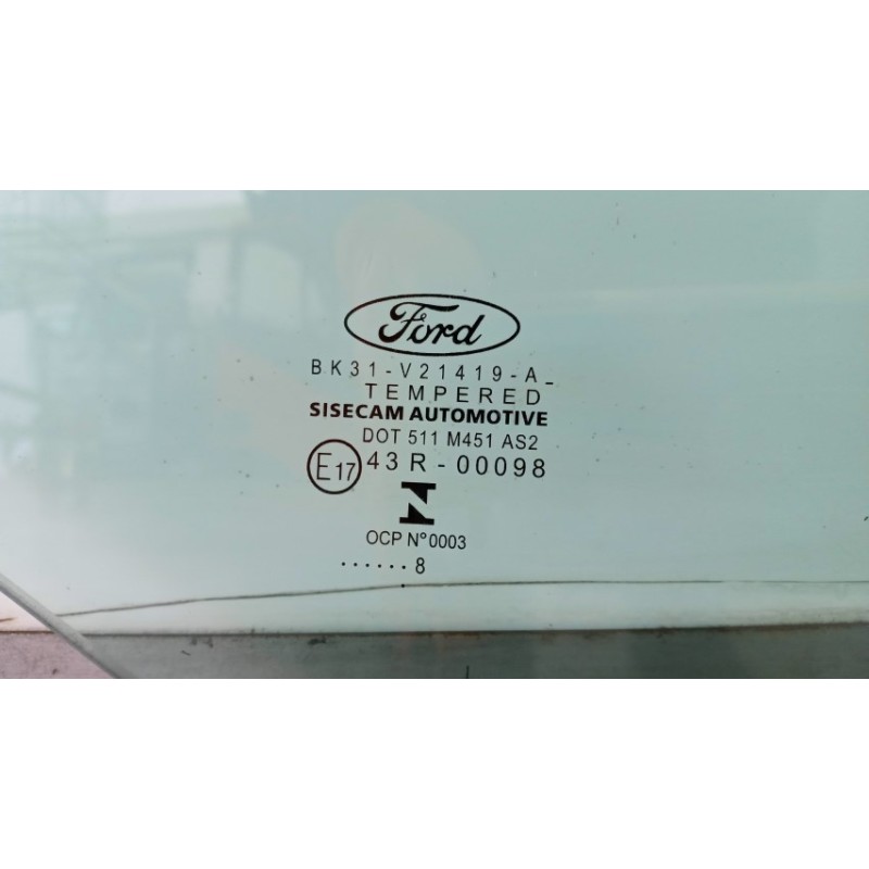 FORD van GLASS FRONT DOOR LEFT FORD van Transit 2014>2018 used