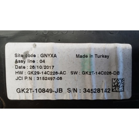 INSTRUMENT PANEL FORD van Transit 2014>2018 used